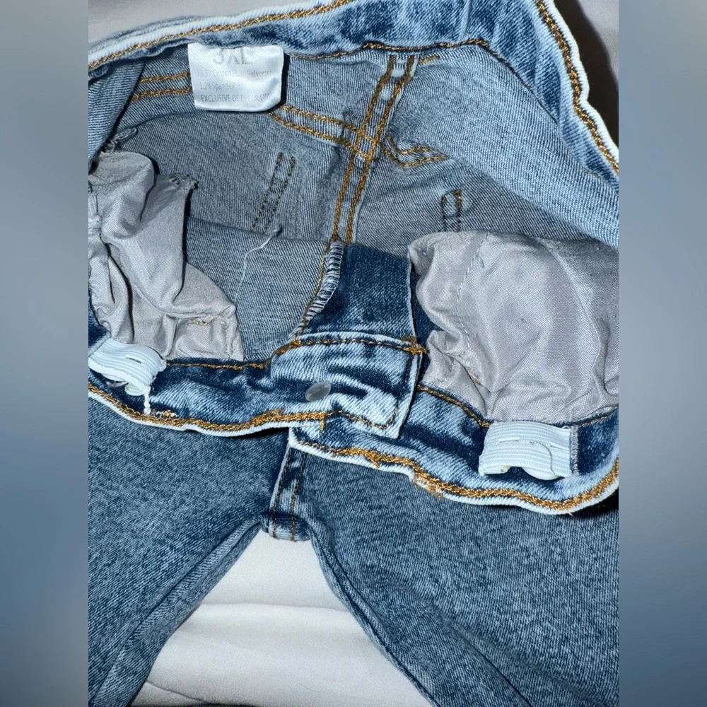 Denim bell‎ bottom pants